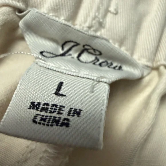 JCrew High Rise Pull On Wide Leg Pants Size Large - Picture 10 of 12